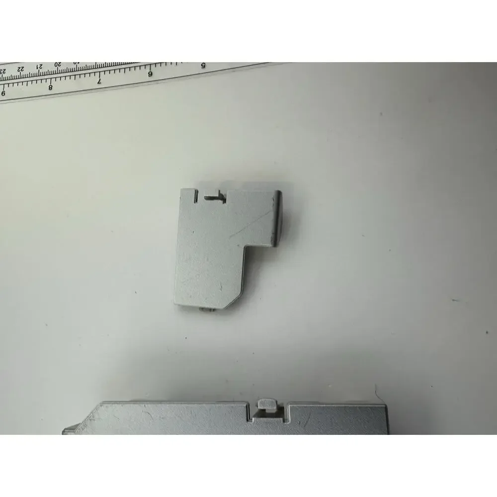 Complete Set of 3 OEM Serial & Hi Speed Port Covers Nintendo GameCube Silver